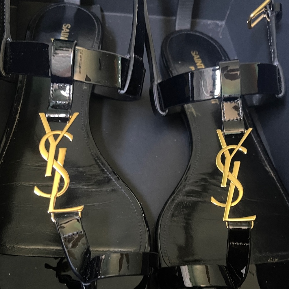 YSL Yves Saint Laurent Paris flat Cassandra - Picture 6 of 9